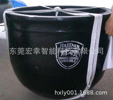 广东百顿坩埚  椭圆石墨坩埚 熔铝石墨碳化硅坩埚 寿命一年以上