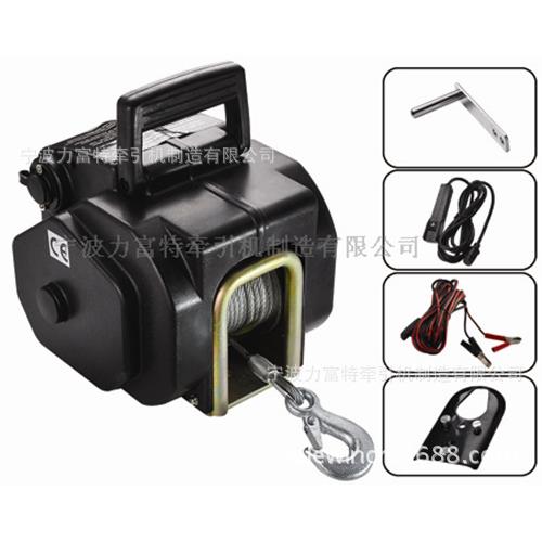 厂家直供500LB船用电动绞盘机12V 小游艇小船专用 出口BOAT WIN