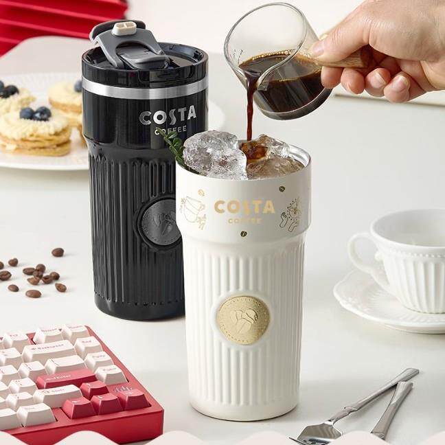 COSTA咖世家乐享双饮咖啡杯JTL-2002K出行便携保温杯