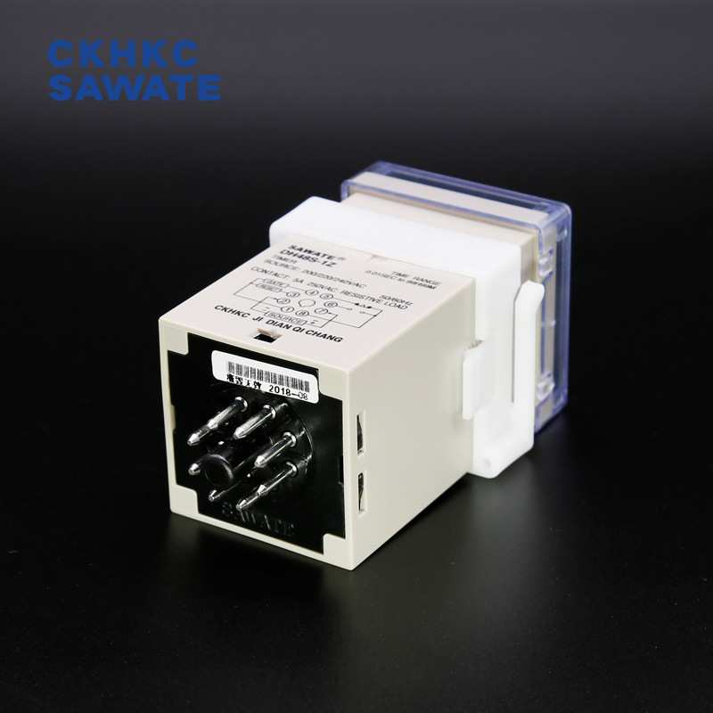 DH48S-1Z数显时间继电器循环延迟控制SAWATE复位控制器开关220V12