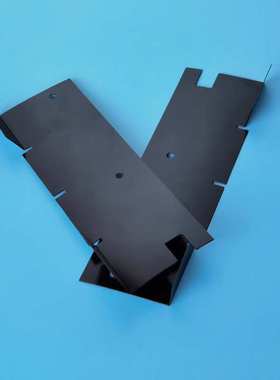 厂家供应  pc麦拉片卷材 防火黑色PC绝缘片 可加工成型