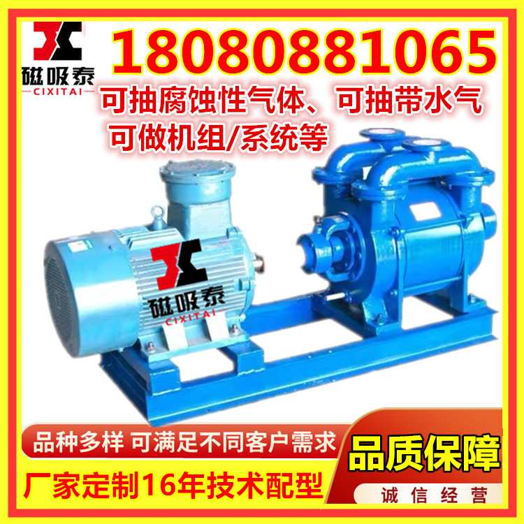 真空泵SK20M3/min水环泵4KW水环式真空泵消失模铸造真空系统机组