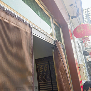 防蚊门帘定做大门磁性p魔术贴纱门夏季卧室家用粘轨门帘不碍事进