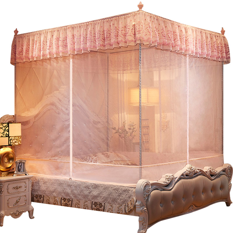 全包底文章防宝宝掉床蚊帐家用小孩防摔儿童帐子1.8x2.0米坐床式