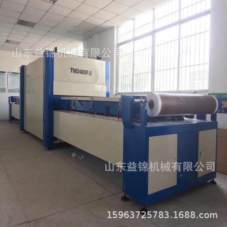 异型家具门板吸塑机 自动进出仓硬包吸附机 双工位真空覆膜机