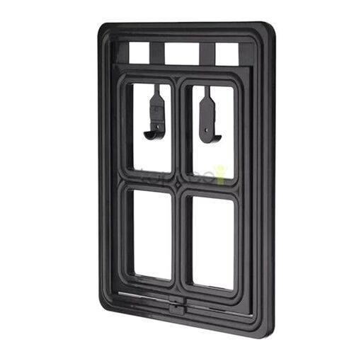 宠物纱窗门防咬i小型犬猫狗纱门窗猫门宠物门洞防蚊纱门大犬狗门