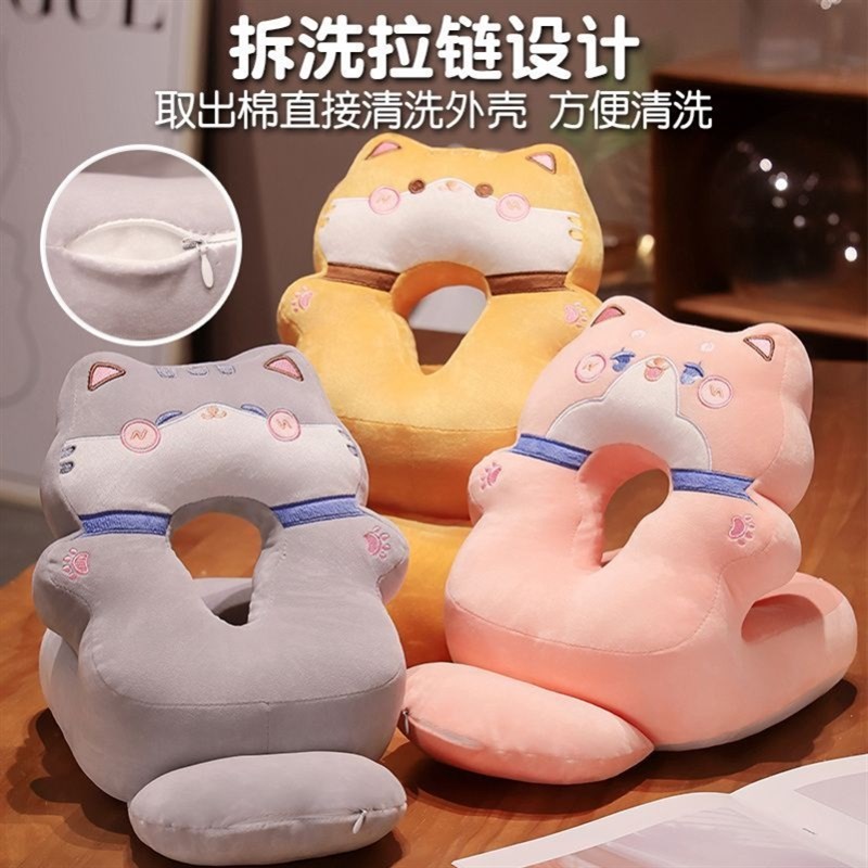 抱睡枕成人桌面睡觉抱枕护颈枕护胸趴桌枕夏天不硌爬睡枕爬桌子