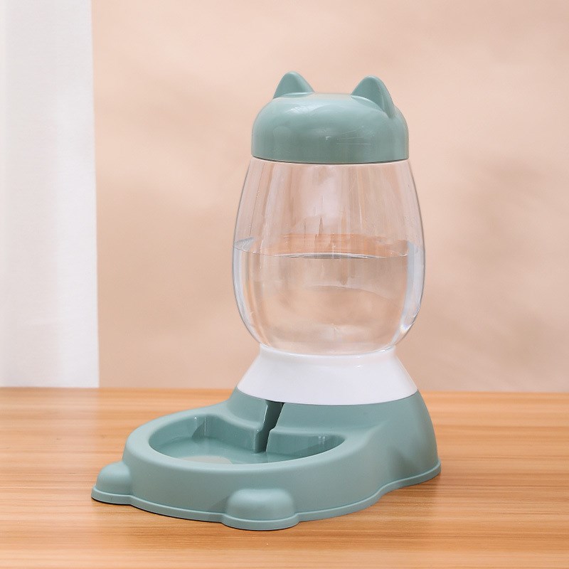 猫咪饮水机自动喂食器狗狗喝水器水盆流动不插电宠U物喂水喂食一