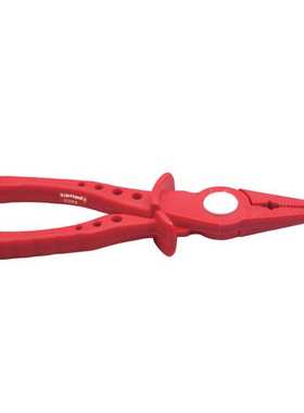 钢盾S150018 注塑型单色绝缘塑料圆头线夹200mm