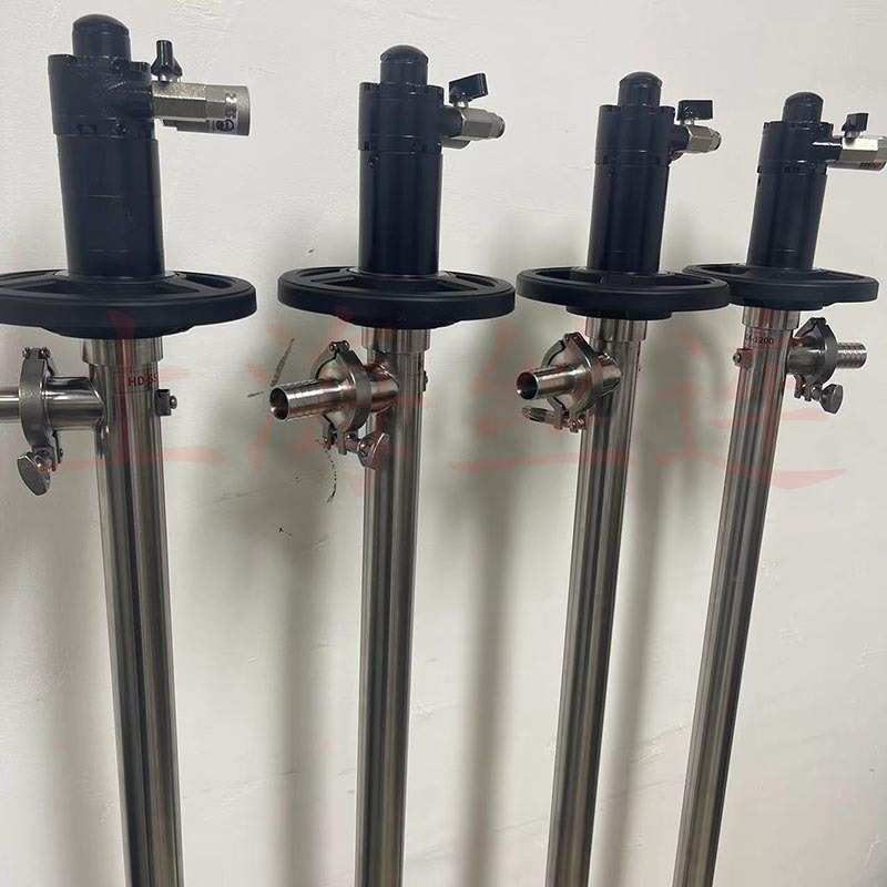 HD-A1+SS304-700HP手提式化气动油桶泵防爆插桶泵无泄漏抽液泵