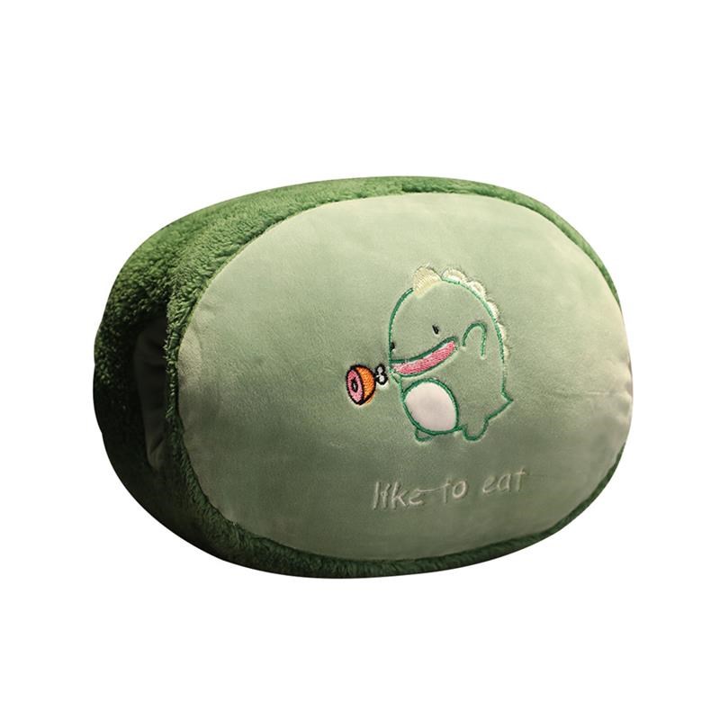 男生插枕抱枕可以炮台两用带洞玩具男女午睡抱枕暖手