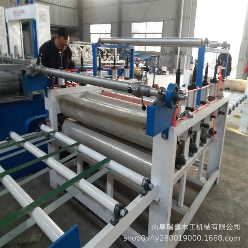 保温一体板防火皮贴合机背景墙板装饰纸贴纸机性能稳定