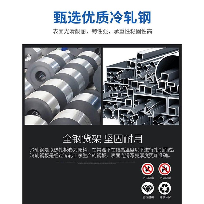 仓储快递置物架超市家用鞋架阳台储藏室轻型货架多层置物架加厚