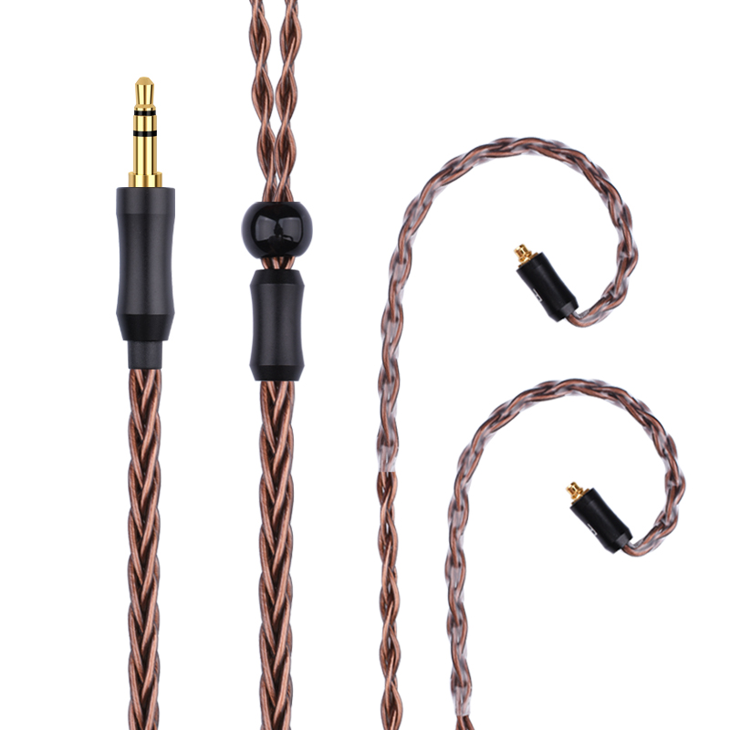 ie80se215se535e40im50ls70ie40pro mmcx0.78耳机升级线4.4平衡