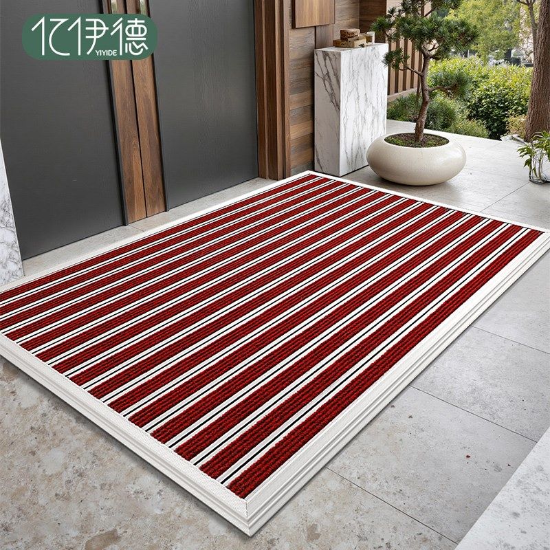 铝合金入户门地垫高端别墅门口防滑脚垫室外户外进门门垫防尘地毯