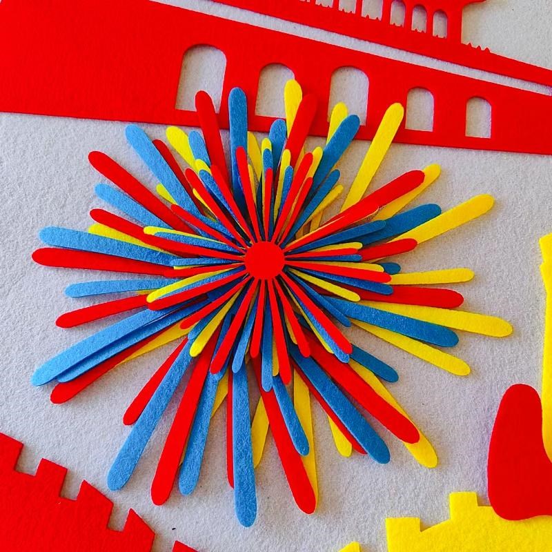 小学教室新学期文化墙黑板报装饰品墙贴开学爱国主题边框布置材料