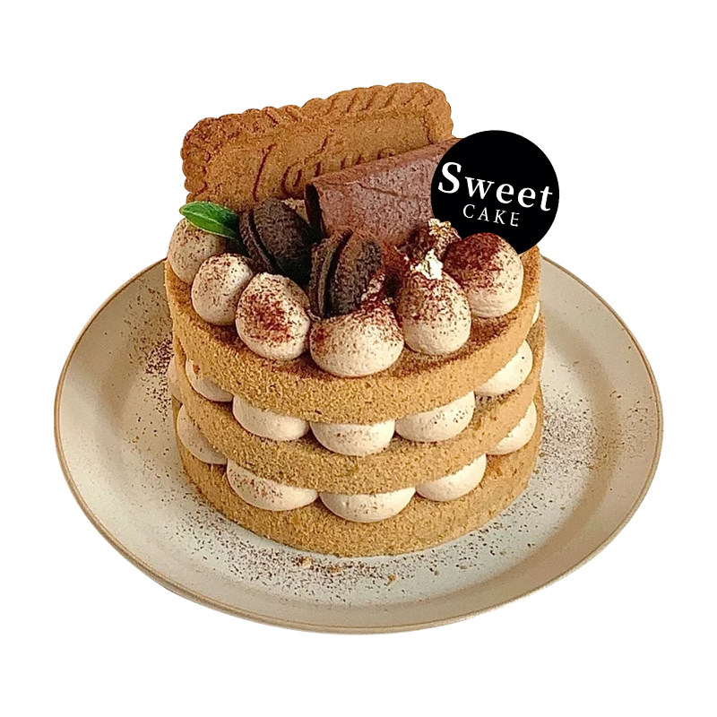 彩色蛋糕插牌定制logo甜品装饰插件烘焙店标签小卡片生日插卡插排