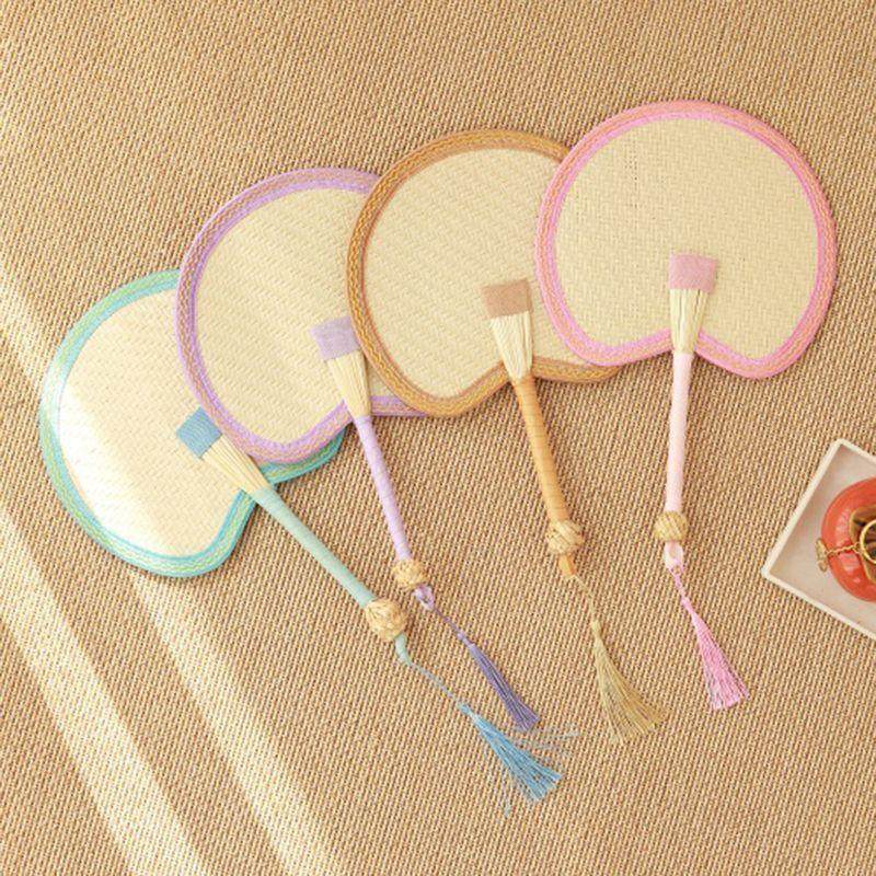 蒲扇迷你扇子编织成品夏季网红可爱手摇老式新款手工耐用家用跳舞