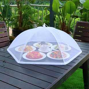 菜罩商用大透明熟食纱罩子餐桌罩饭菜遮尘罩定 制摆摊防苍蝇盖菜