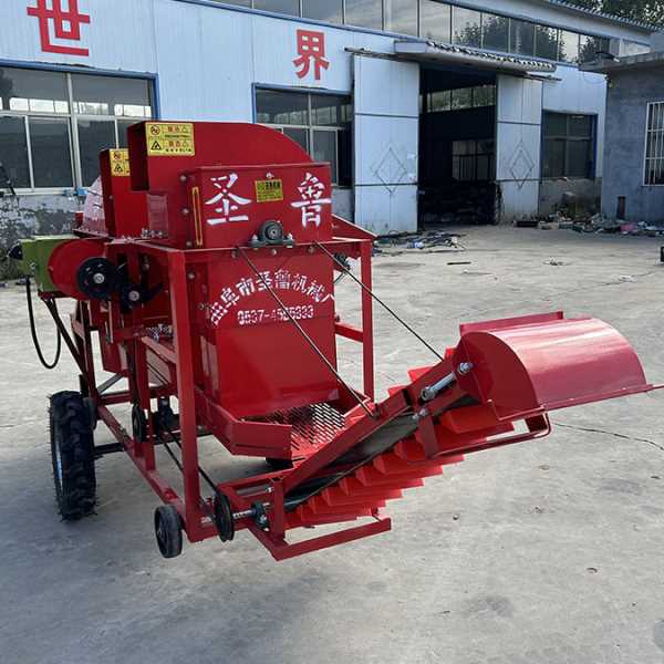 1200型大型花生摘果机 拖拉机牵引式落生脱秧机 花生秧子打果机