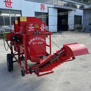 1200型大型花生摘果机 拖拉机牵引式落生脱秧机 花生秧子打果机