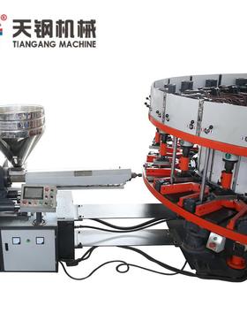 TG-LB-24x11全自动旋转单色鞋用塑料注射拉邦成型鞋机24工位