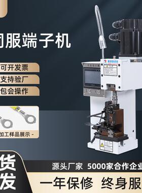 厂家现货精密伺服端子一体机2T3T新能源线束端子机端子压接机