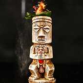 酒吧tiki杯夏威夷鸡尾酒杯个性 酒杯提基杯创意陶瓷杯Tiki Mug杯子