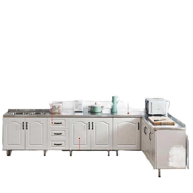 橱济柜简易橱柜厨不锈钢橱柜储柜灶房台柜水槽柜组装经物型RWN出