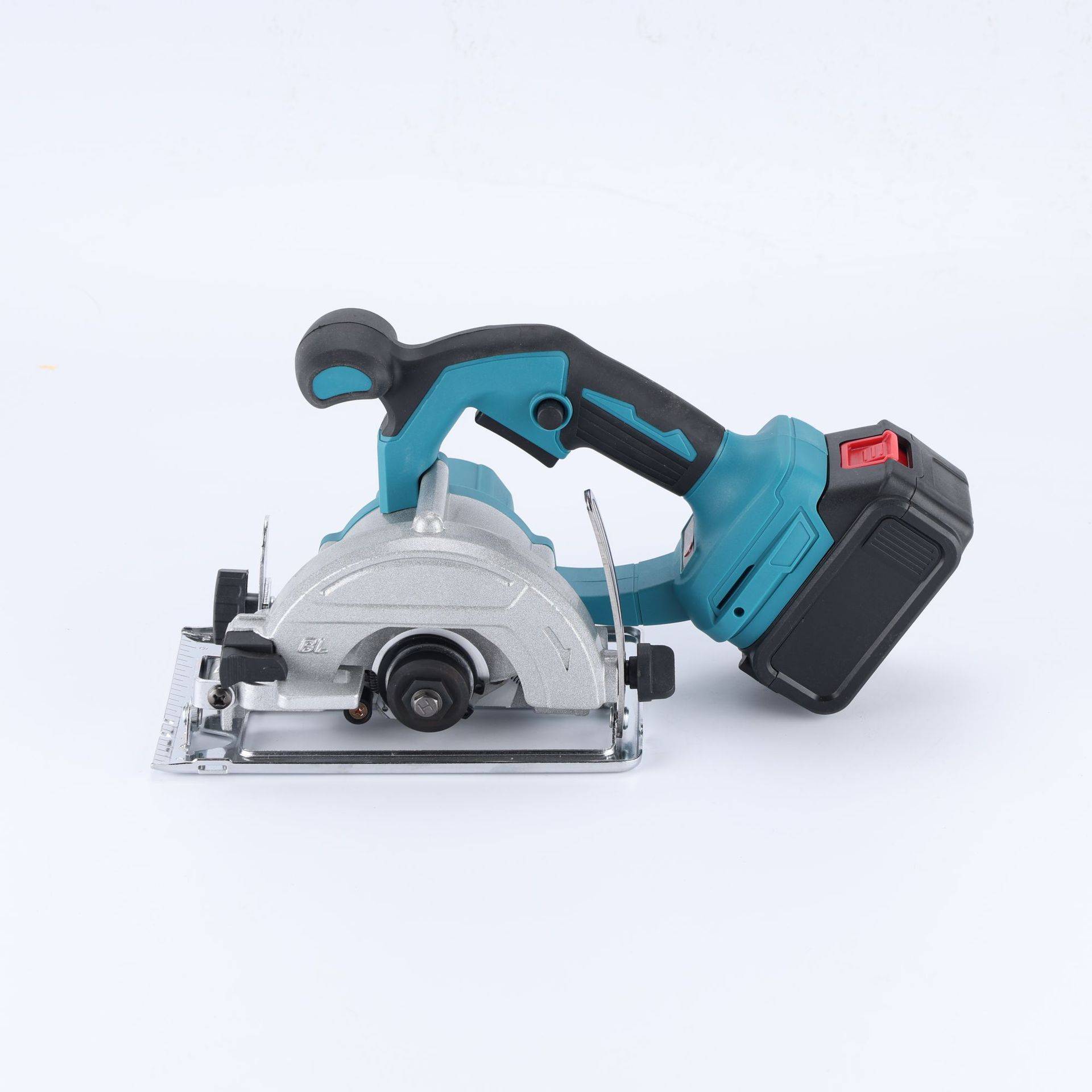 多功能4寸无刷切割机外贸家用手持跨境充电无线木工手提锯电圆锯