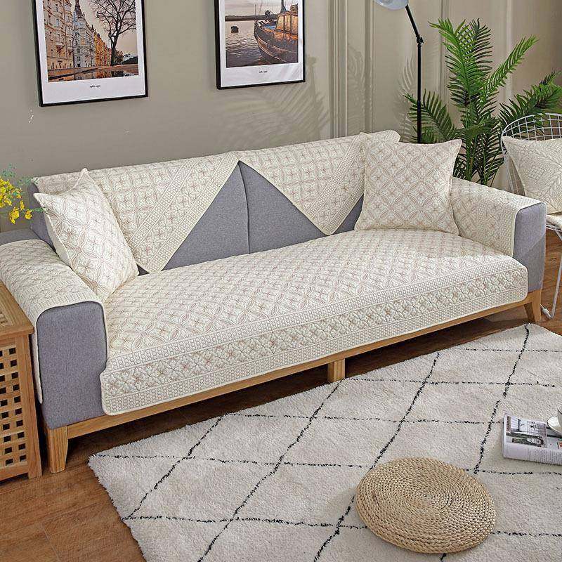 四季沙发垫艺简坐垫布套罩LMSJ2022盖巾现2代025约新款夏