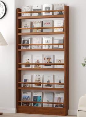 门小书架置物架薄子PEM多层超志书柜窄缝儿童卧室绘本杂后收纳柜