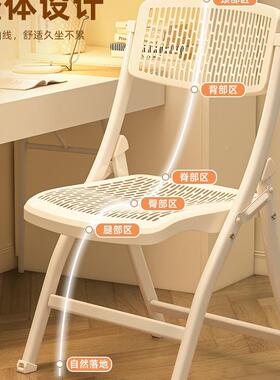 家公用折叠椅椅子简易凳子便携办椅靠背会议椅电椅餐mt2140椅宿舍
