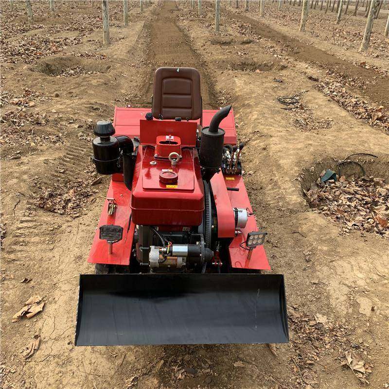 履DYN带旋式耕机柴油农用果大园棚开沟回除填草耕田机家用犁地机