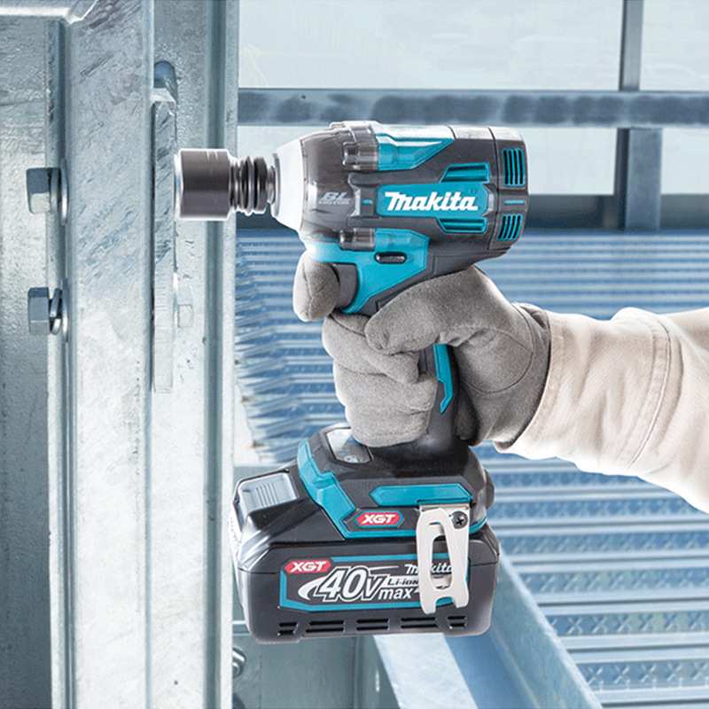 Makita牧田充电式冲击扳手TW004GD201锂电无刷电机630Nm扭矩1/2头