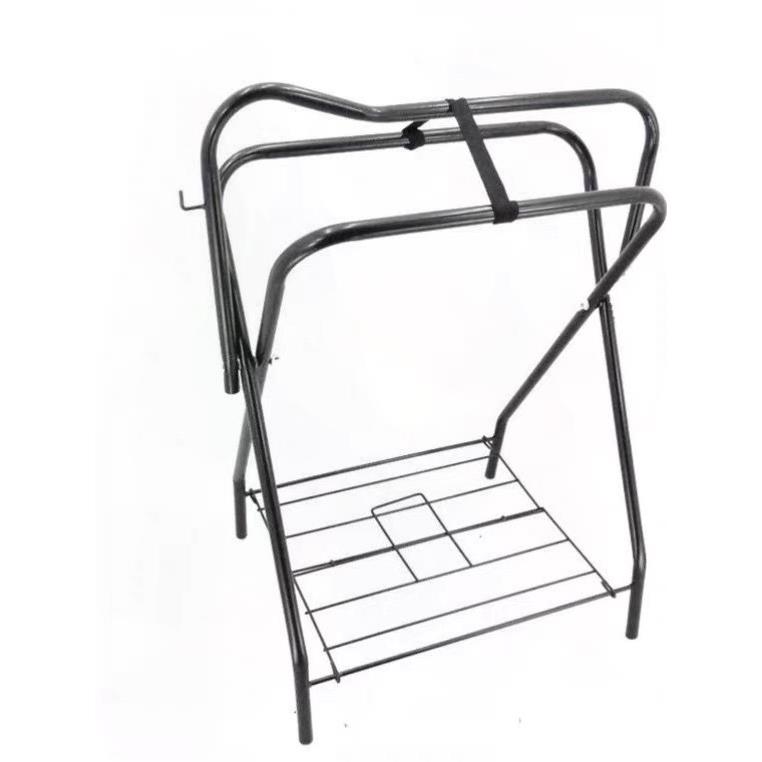 马鞍架马具鞍架管立式落地多功能折叠马鞍摆架马具EQUILE马术用品