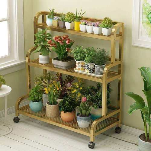 花架子置物架阳台多层落地式多肉绿萝铁艺阳台靠墙室内外网红款