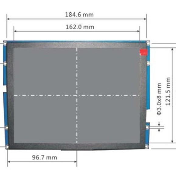 厂家直销8寸串口屏 工业显示智能串口显示终端