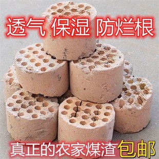 整块蜂窝煤渣去硫煤球渣炉渣植物兰花防板结透气防烂根颗粒回填土