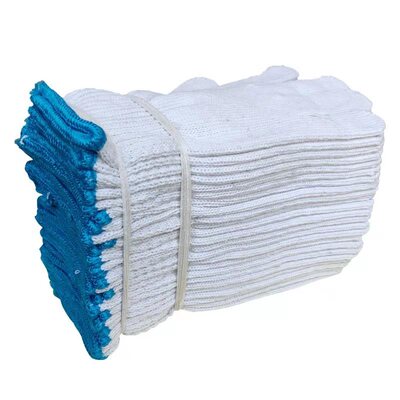 线手套棉线劳保耐磨加厚尼龙手套工作汽修车白手套防滑透气整包