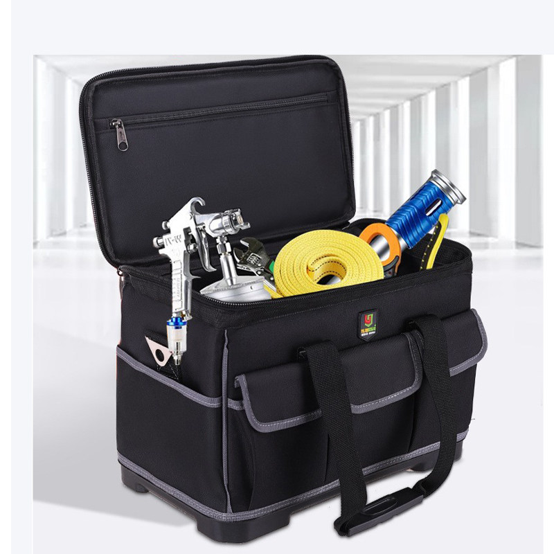 带轮拉杆工具包方形大容量多功能维修大加厚工具袋塑料底工具包