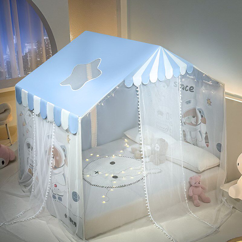 儿童蚊帐支架加粗加厚2024新款家用老式落地宫廷新型1米5床1.8米