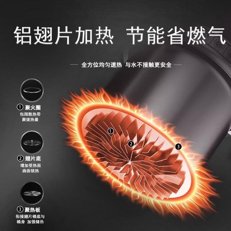 燃气汤桶商用保温不锈钢节能卤肉桶燃气汤锅卤肉大容量煲汤