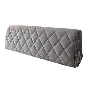 床背床头套罩布艺公主风加厚防撞C韩版一米八床头罩全包罩子可定T