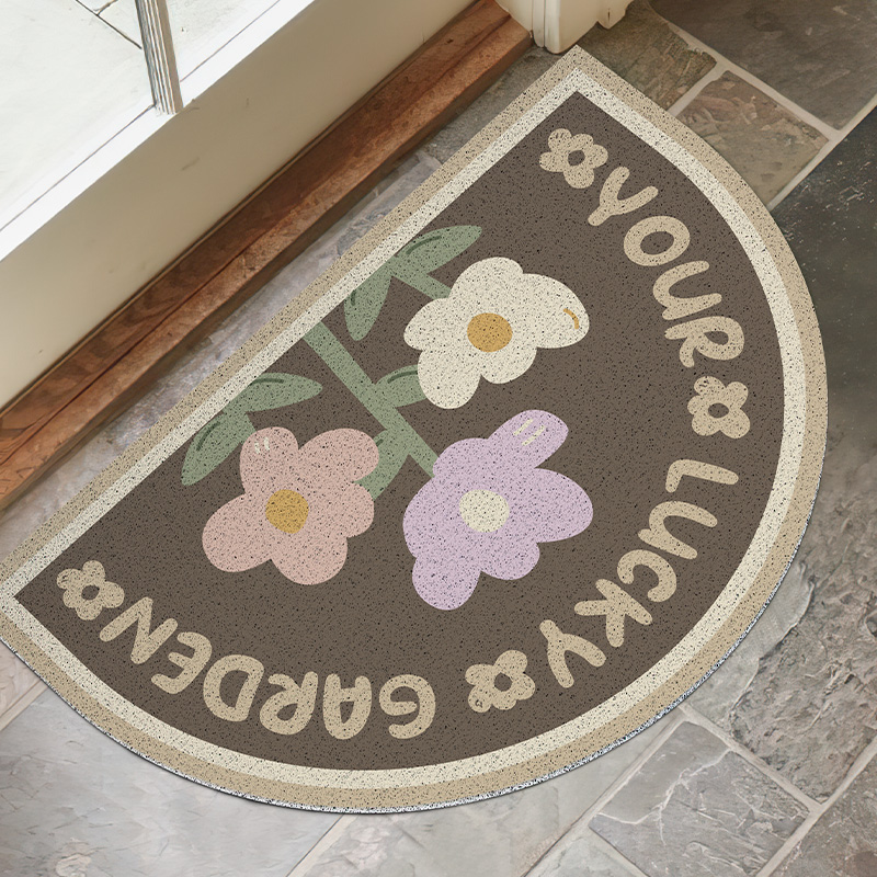 入户门进门地垫玄关大门口门w垫脚垫PVC耐磨除尘家用进户丝圈地毯