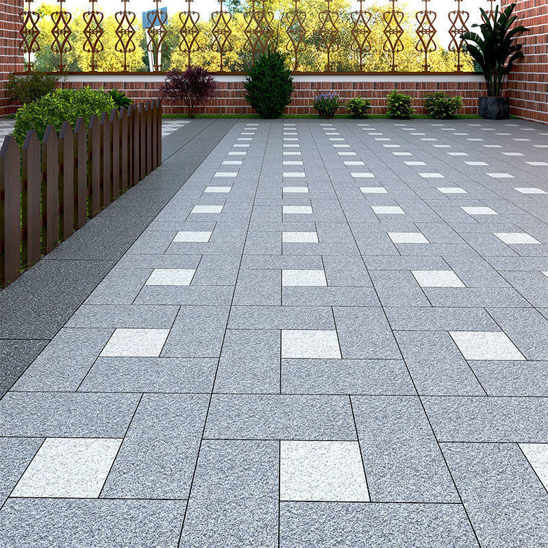 景观生态地铺f石户外广场庭院车库300*600*18加厚地砖花园阳台防