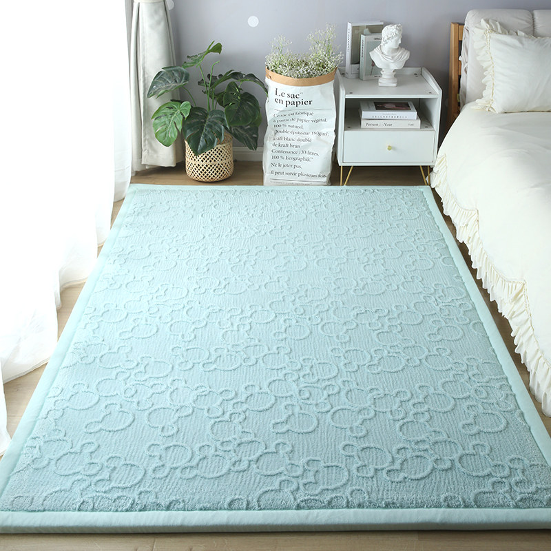 夏天打地铺地垫床下隔凉宝宝防摔床边地毯卧室榻榻米地上儿童垫子