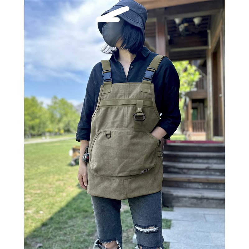 咖啡师围裙logo定制美甲理发师画画室围裙宠物店餐厅酒吧工作服装