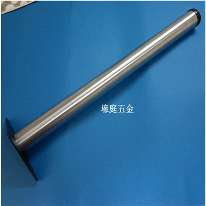 可调节不锈钢橱柜吧台柱 台面支撑腿 支撑杆橱柜脚 家具桌脚800