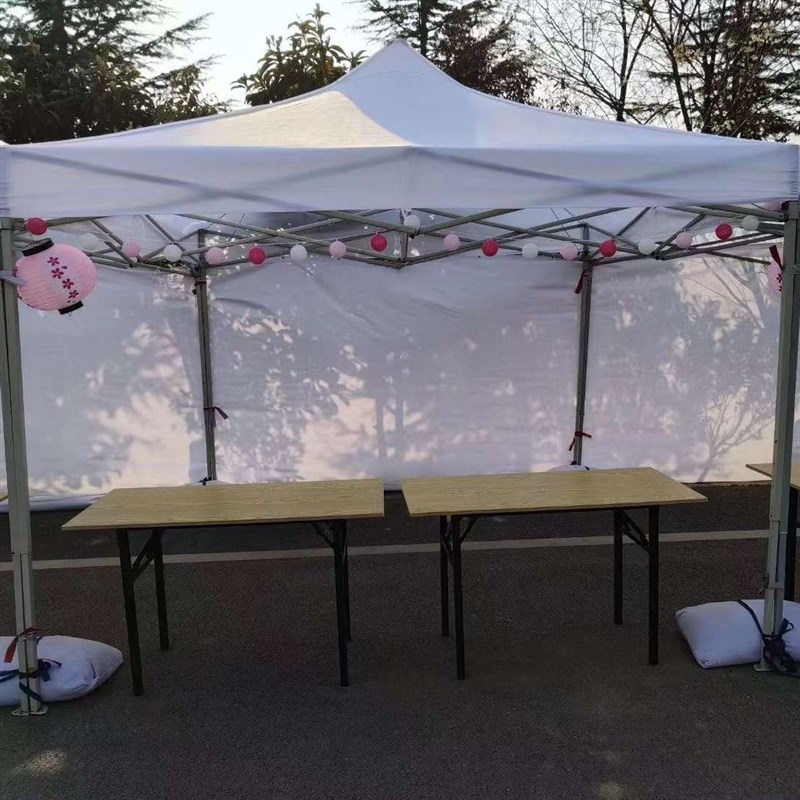 长条桌折叠桌不锈钢户外便携简易条桌子摆摊美甲桌会议桌培训课桌